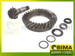 WAŁEK ATAKUJĄCY + KOŁO TALERZOWE 10x31 CARRARO 66294, 062314R1,  62314R1, 90006778, ER066294, ER66294, 84987300, 8018.109.016.00.0