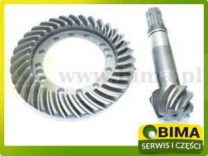 WAŁEK ATAKUJĄCY + KOŁO TALERZOWE 8X33 Massey Ferguso 3766285M91,3766285M92 