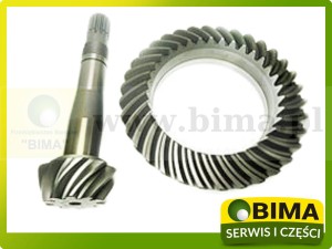 WAŁEK ATAKUJĄCY + KOŁO TALERZOWE 10X43 Case IH Ford New Holland  STEYR FIAT 5162572