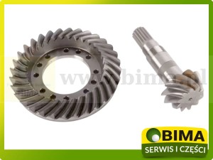 WAŁEK ATAKUJĄCY + KOŁO TALERZOWE 10X32 Ford New Holland Deutz  0.900.0676.2 ,90006762  , 81863254 , 90006762 , 65704, 065704