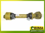 WAŁ PRZEGUBOWY PRZEKAŹNIKA MOCY 1400NM 1 3/8" - 1 3/4" ZE SPRZĘGŁEM BRONA AKTYWNA AMAZONE,KVERNELAND,LELY,MASCHIO,LEMKEN,