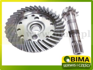 WAŁEK ATAKUJĄCY + KOŁO TALERZOWE 10x34  87519340, 84425396, 87519308