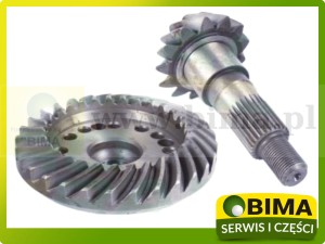 WAŁEK ATAKUJĄCY + KOŁO TALERZOWE 13X29 John Deere AL110341, AT167126, 4472205023