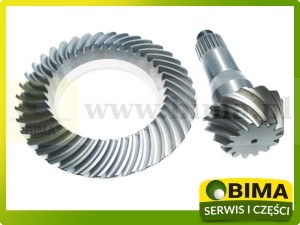 WAŁEK ATAKUJĄCY + KOŁO TALERZOWE 14X38 Fendt G926301020120,  000.231970.001