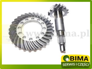 WAŁEK ATAKUJĄCY + KOŁO TALERZOWE 13X30 John Deere RE206076, RE206075, RE205731