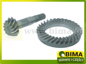 WAŁEK ATAKUJĄCY + KOŁO TALERZOWE 12X32 John Deere RE271380, 7250450001