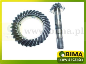 WAŁEK ATAKUJĄCY + KOŁO TALERZOWE 12x32 John Deere  SJ31117, SJ33758, 062720, 06302