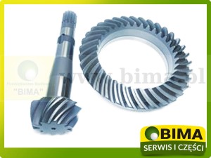 WAŁEK ATAKUJĄCY + KOŁO TALERZOWE 10X34 Case IH Ford New Holland STEYR 84527568, 87519336, 84424849