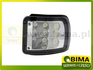 LAMPA PRZEDNIA DOŚWIETLAJĄCA LED JOHN DEERE