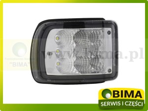 LAMPA PRZEDNIA DOŚWIETLAJĄCA PRAWA  LED JOHN DEERE