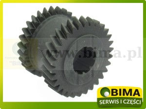 KOŁO ZĘBATE PODWÓJNE  MASSEY FERGUSON