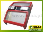 GRILL PRZEDNI MASKI Z LAMPAMI CASE 433 533 633 733 833