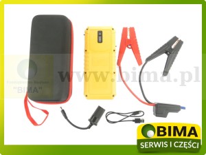 ULTRA MOCNY ROZRUCH ZAPŁON STARTER BOOSTER DO AUTA POWERBANK 26800mAh 4000A