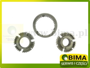 ZESTAW PIAST SYNCHRONIZATORA STARY NOWY TYP ORYGINAŁ RENAULT CLAAS CERGOS ERGOS 0011714261