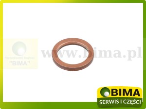 PODKŁADKA MIEDZIANA 8X12X1