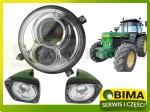 LAMPA PRZEDNIA LED ŚWIATAŁO MIJANIA DROGOWE JOHN DEERE   2140, 3040, 3140, 3640, 4640, 4840, 3650