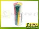 Opaski zaciskowe plastikowe 600 sztuk 20 cm