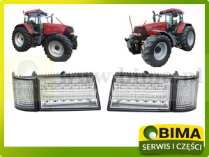 KOMPLET LAMP PRZEDNICH PARA LAMP CASE MX LED PRZÓD 178317A1 178318A1