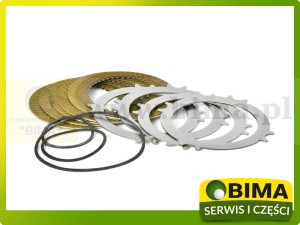 ZESTAW TARCZEK SPRZĘGŁA ZESTAW NAPRAWCZY SPRZĘGŁA ORYGINAŁ CASE 534936R93