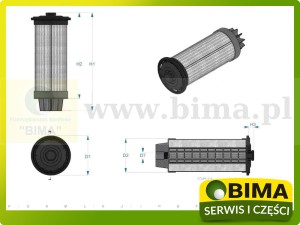 FILTR PALIWA Z SEPARATOREM WODY