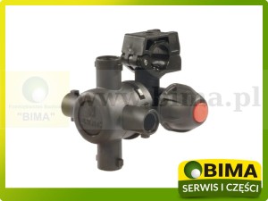 UCHWYT DYSZY 4-DROŻNY DO RURY 22 MM