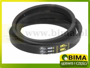 PAS NAPĘDOWY WARIATORA JEZDNEGO MASSEY FERGUSON 905921M1 401109M1 JAZDY GÓRNY MF 186, 187, 206, 240, 307, 440, 86, 87