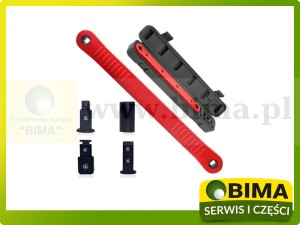 PRZEDŁUŻKA KLUCZ PRZEDŁUŻAJĄCY GRZECHOTKĘ PRZEKŁADNIOWY ADAPTER 1/4" 340MM