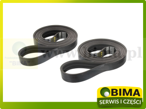 0299653 GATES KOMPLET 2 PASÓW  AZ53559, 0299653 JOHN DEERE SIECZKARNIE SAMOBIEŻNE 6850, 6950, 7200, 7300, 7400, 7450, 7480, 7500, 7550