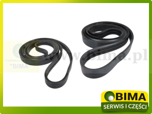 0299625 GATES PAS JOHN DEERE SIECZKARNIE SAMOBIEŻNE  6610, 6710, 6810, 6910 AZ51313, 0299625, 90446