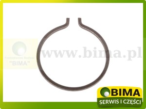 PIERŚCIEŃ ZABEZPIECZAJĄCY ZWROTNICY PRZEDNIEJ OSI ORYGINAŁ JOHN DEERE R124576