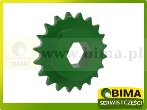 ZĘBATKA NAPĘDU PODBIERACZA ORYGINAŁ JOHN DEERE CC107847