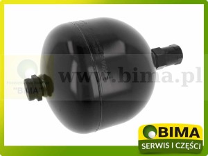Akumulator hydrauliczny, ciśnieniowy, hydroakumulator przedniej osi CASE IH, New Holland, Steyr – Corteco 47375129, 47752045, 87383952