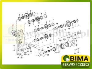 WTYCZKA POMPY HYDRAULICZNEJ SAME DEUTZ FAHR 2.1655.508.0