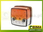 LAMPA PRZEDNIA POZYCYJNA KIERUNKOWSKAZ LED CASE IH DEUTZ FAHR FENDT FIAT FORD JOHN DEERE MASSEY FERGUSON 