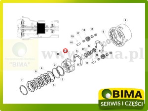 PODKŁADKA SKRZYNI BIEGÓW ORYGINAŁ RENAULT CLAAS 7700069035