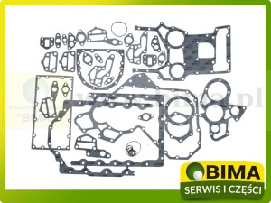 ZESTAW USZCZELEK SILNIKA MASSEY FERGUSON 3384109M1