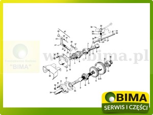 SPRĘŻYNA WODZIKA WAŁKA WOM MASSEY FERGUSON 1426515M1