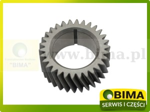 KOŁO ZĘBATE WAŁU KORBOWEGO Z37 ORYGINAŁ JOHN DEERE R120631