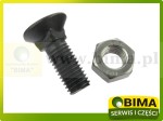 ŚRUBA PŁUŻNA LEMIESZOWA AGREGAT ŚCIERNISKOWY M12X35 BIMA069160