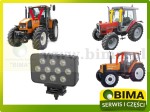 LAMPA ROBOCZA HALOGEN 100W 20LED ROZPROSZONA 8950 LM RENAULT MASSEY FERGUSON