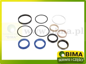 ZESTAW USZCZELNIAJĄCY SIŁOWNIKA SKRĘTU PRZEDNIEJ OSI MASSEY FERGUSON 3484624M92