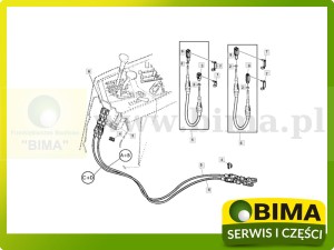 LINKA BIEGÓW JOHN DEERE AL209085 ZAKRES C-D