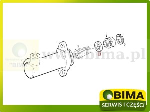 USZCZELNIACZ POMPKI SPRZĘGŁA ORYGINAŁ DEUTZ FAHR 04333809