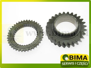 KOŁO ZĘBATE SKRZYNI BIEGÓW DEUTZ UŻYWANE 04357076
