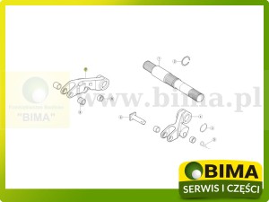 RAMIĘ PODNOŚNIKA ORYGINAŁ RENAULT CLAAS 0011057680