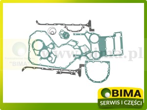 ZESTAW USZCZELEK SILNIKA DÓŁ MASSEY FERGUSON 4223104M91