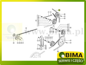 PAS KLINOWY WYTRZĄSACZY ORYGINAŁ CLAAS COMMANDOR DOMINATOR 0006406531