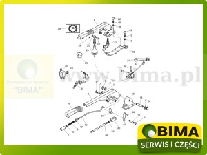 LINKA HAMULCA LINKA HAMULCOWA MASSEY FERGUSON 3778741M1