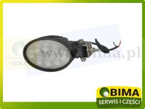 LAMPA ROBOCZA 8LED 24W OWALNA