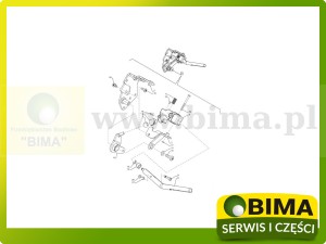 TULEJA DŹWIGNI ZMIANY BIEGÓW CASE FORD NEW HOLLAND 84487179